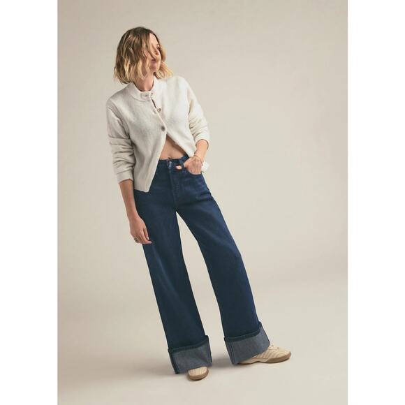 Favorite Daughter Dark Blue Flare Jeans - Picture 5 of 15